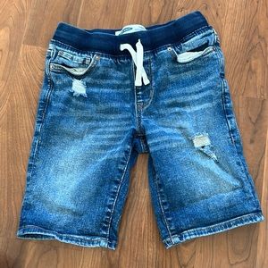 Old navy jean shorts boys M size 8